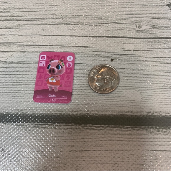 Animal Crossing Amiibo Gala Mini NFC Card. Scan in Villager ACNH Switch. - Picture 3 of 5
